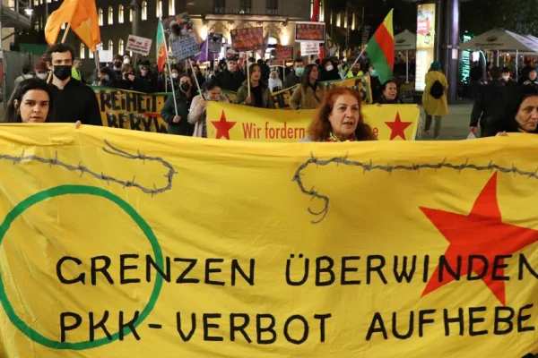 Saarbrücken’de çifte protesto