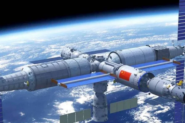 Tiangong'un son modülü kenetlendi