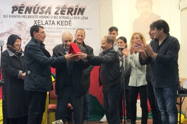 Altın Kalem Emek Ödülü Feqîr Ehmed'e