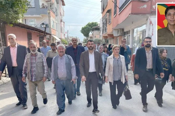 Gerilla ailesine taziye ziyareti