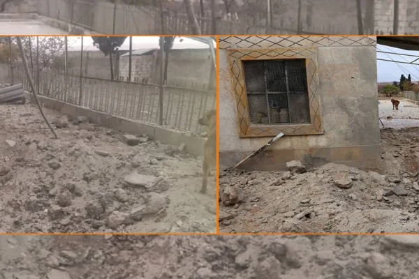 Qeremox'taki sağlık ocağını bombaladı