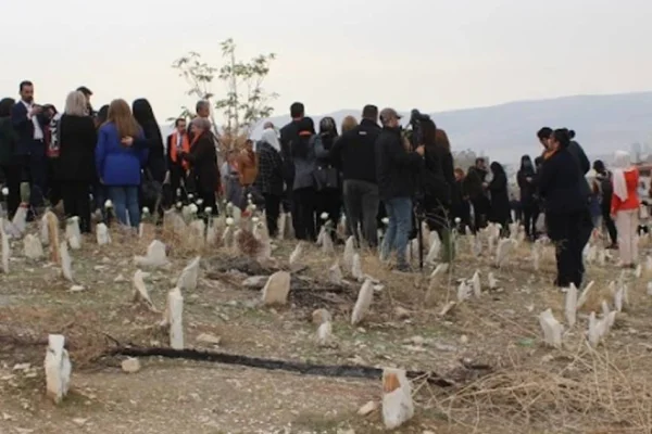 İsimsiz Kadınlar Mezarlığı’na ziyaret