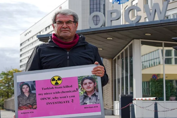 OPCW önündeki eylem 5. ayında