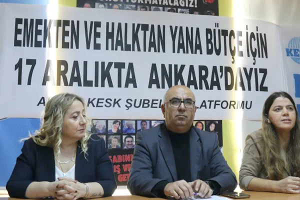 Savaşa değil, halka bütçe