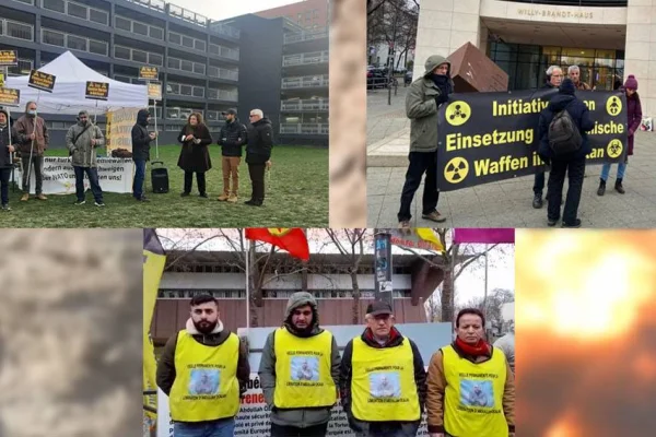 Kurdistanlılar Avrupa'da eylemlerine devam ediyor