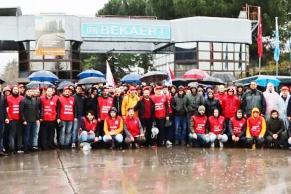 Bekaert’deki grev iradesini güçlendirmek