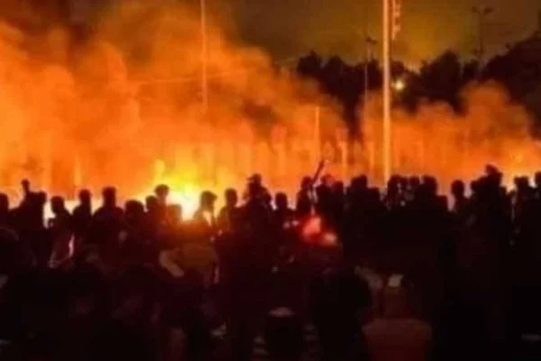 Zaxo’da TIRkiye protestosu