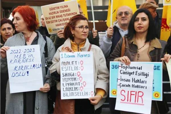 Eğitim emekçileri taleplerinde ısrarlı