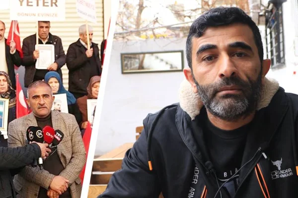 HDP önüne bağlanan düşkün