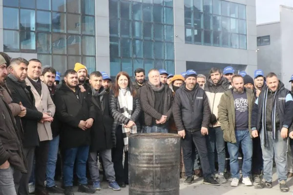 HDP’den işçilere destek ziyareti