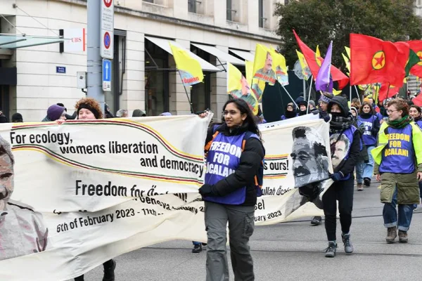 Öcalan özgür olana kadar eylemdeyiz