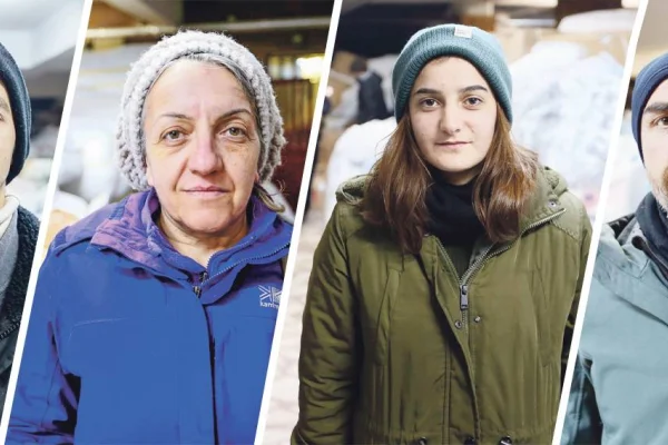 Deprem gönüllüleri