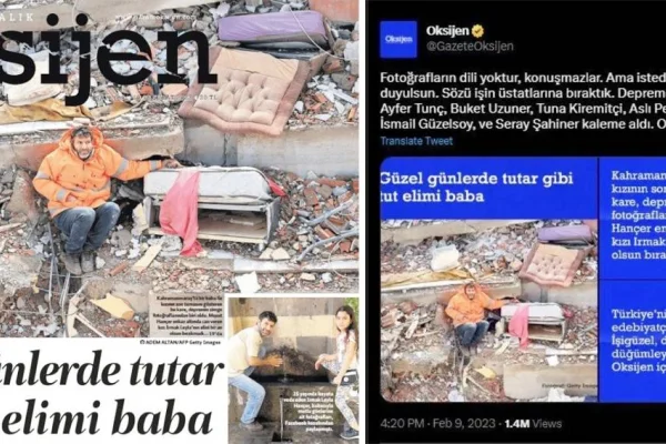 Oksijen’in depremi ve ‘ödüllü edebiyatçılık’