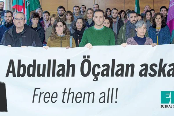 Basklı sendikalardan Öcalan'a Özgürlük kampanyası