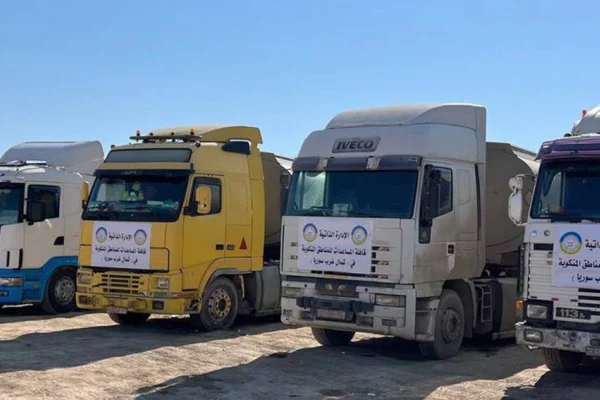 İlk konvoy Halep’e ulaştı