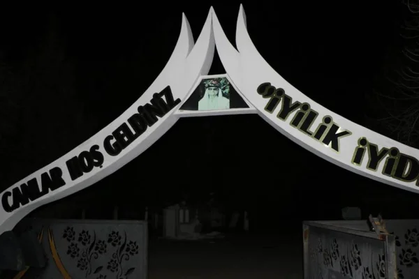 Elif Ana Türbesi hasar gördü