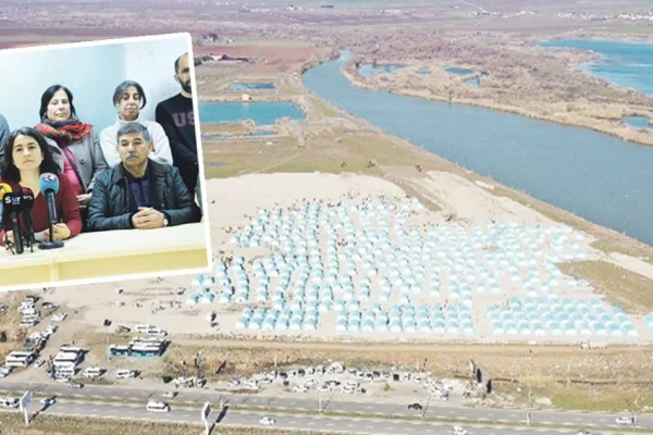 Çadır kentler tarikatlara, güvenliği de koruculara