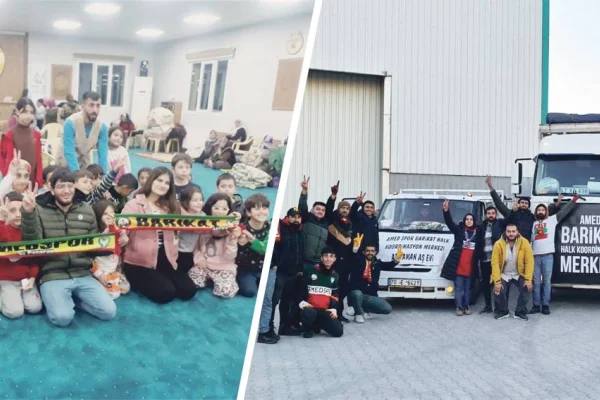 Barikat depremde her yerdeydi