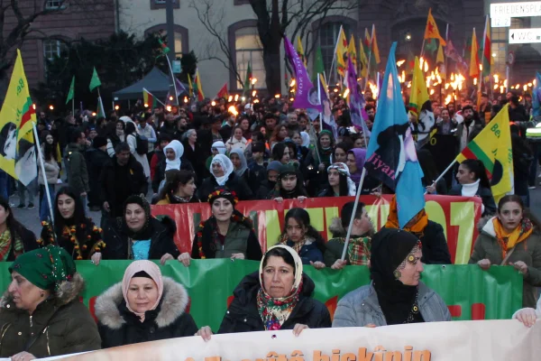 Avrupa'nın Newroz gecesi