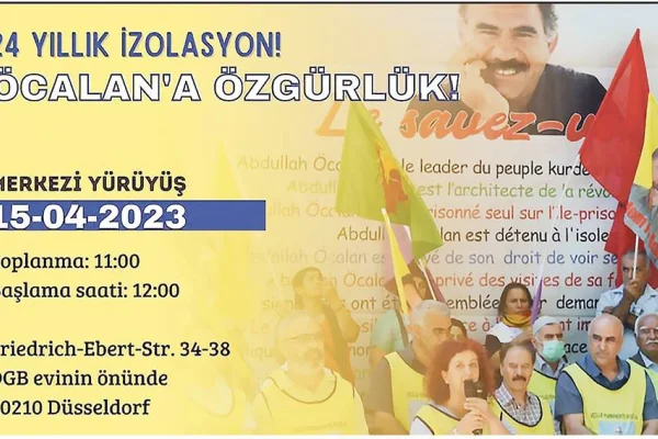 15 Nisan’da Düsseldorf’ta buluşalım
