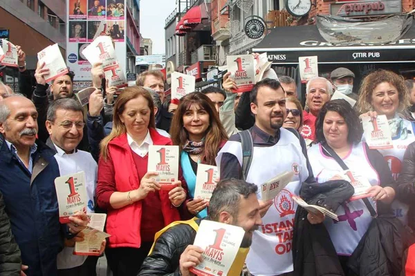 1 Mayıs meydanlarında başlıyoruz