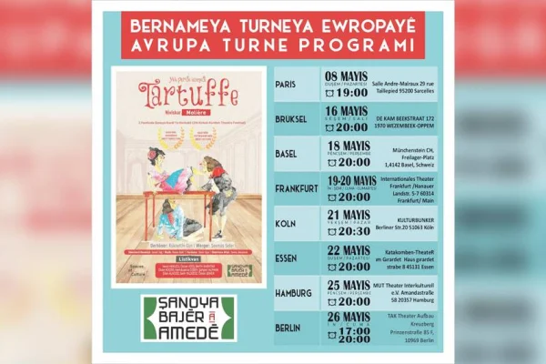 Tartuffe Avrupa turnesinde