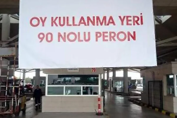 Gümrük kapılarında oy kullanabilirsiniz