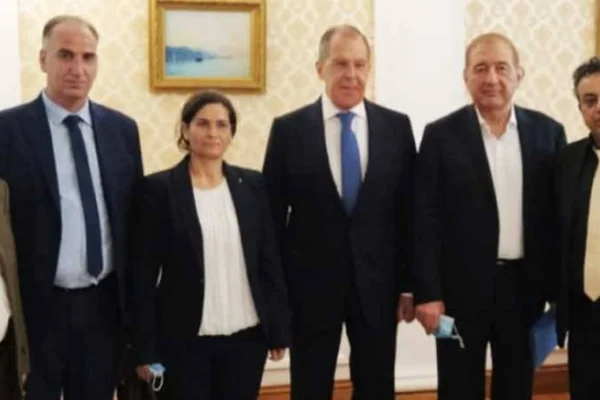 MSD heyeti, Lavrov ile görüştü