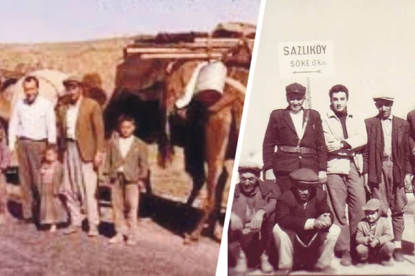Sazlıköy'de yaşayan Rojhilatlı Kürtler