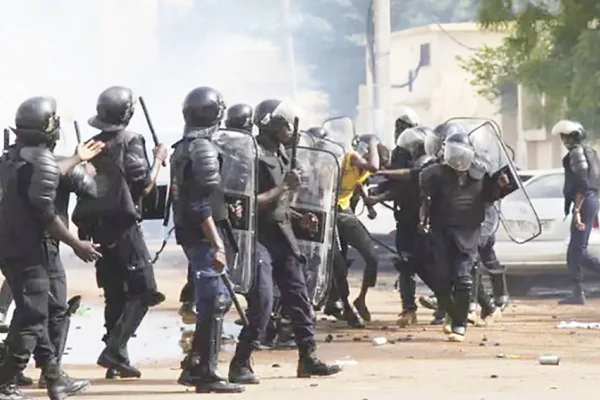 Moritanya’da Cop protestosu
