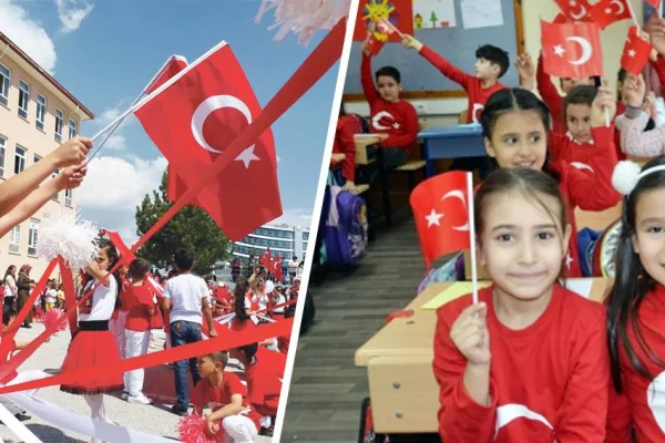 Kuzey'de ırkçı Türk müfredatı