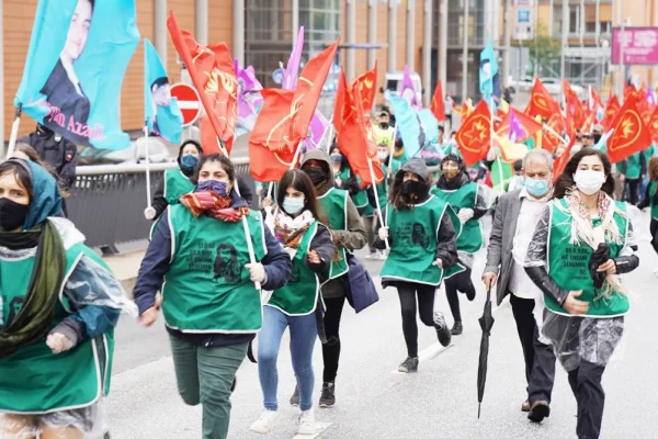 Uzun yürüyüş 35 km’de