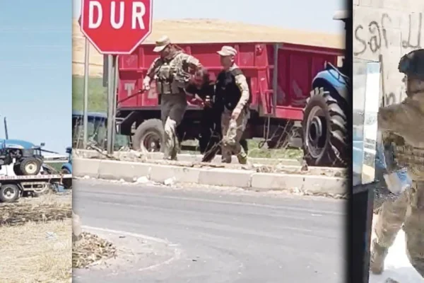 Çiftçilere ve traktörlerine gözaltı