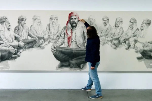 Kırklar Makamı’nı resmediyor