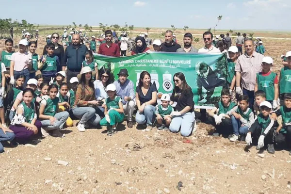 Êzîdî kadınları temsilen 3 bin ağaç