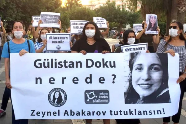 Gülistan Doku için oturma eylemleri