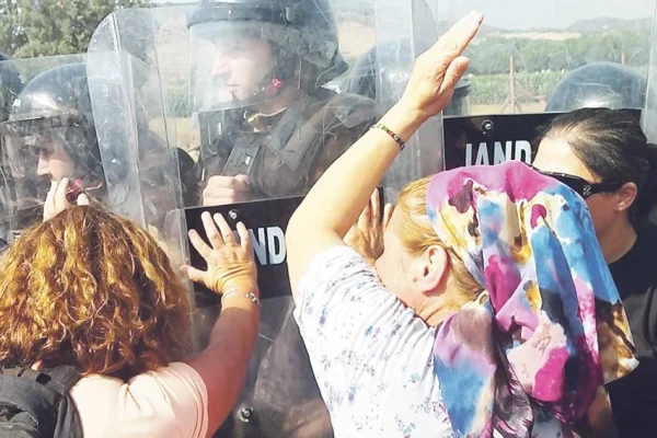 İşçilere jandarma kalkanı