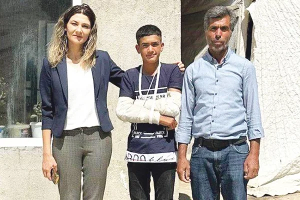 Korucu darp etti, sonra taradı
