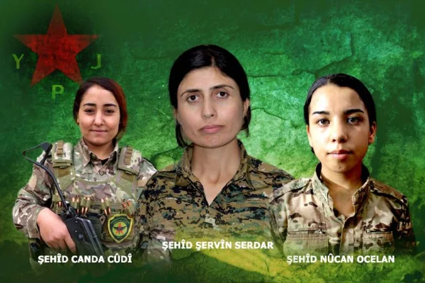 Şervin, Canda ve Nûcan devrimin güzelliğiydi