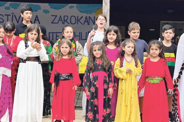 İsviçre’de Kürtçe ders zamanı