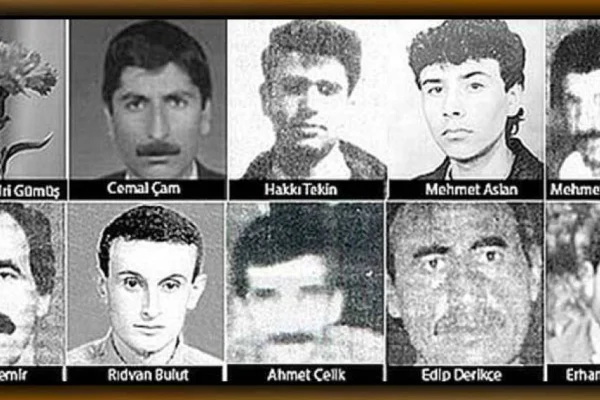 24 Eylül 1996: On tutsak katledildi