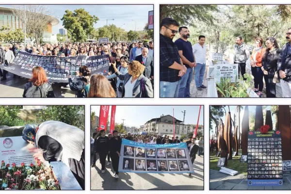 10 Ekim şehitleri anıldı