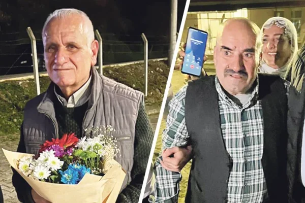 30 yıllık iki tutsak tahliye oldu