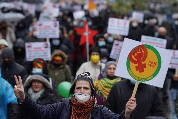 PKK yasağına karşı Berlin’e