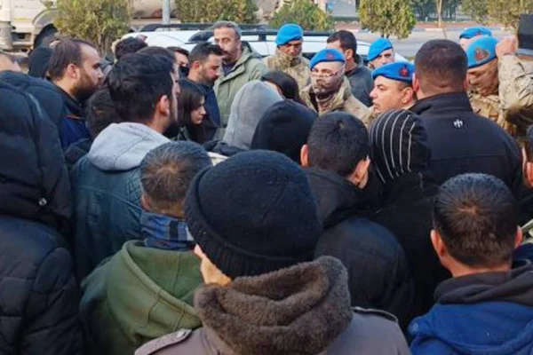 Özak işçilerine saldırı