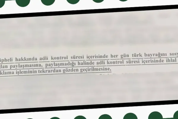 Türk bayrağı vahşetin sembolü