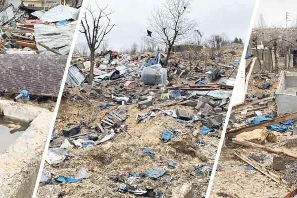 ‘PKK merkezleri’ dedikleri köy evleri