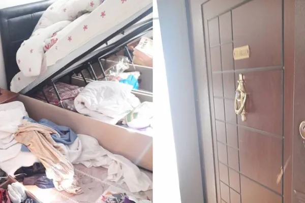 Ev baskınında ölüm tehdidi