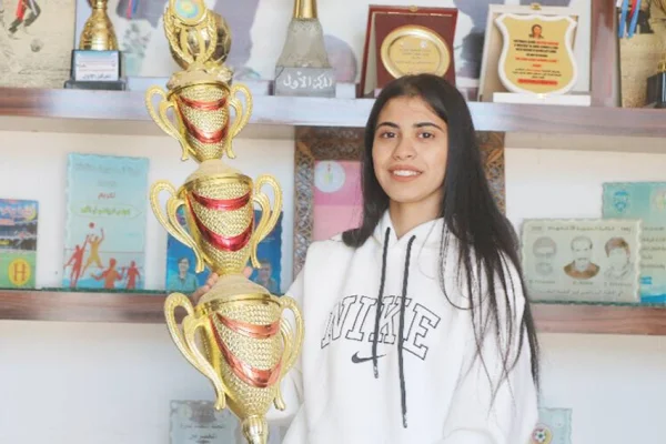Rojava’nın ilk kadın hakemi