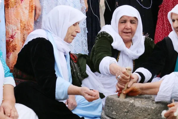 Koçer kadınlarla bir gün